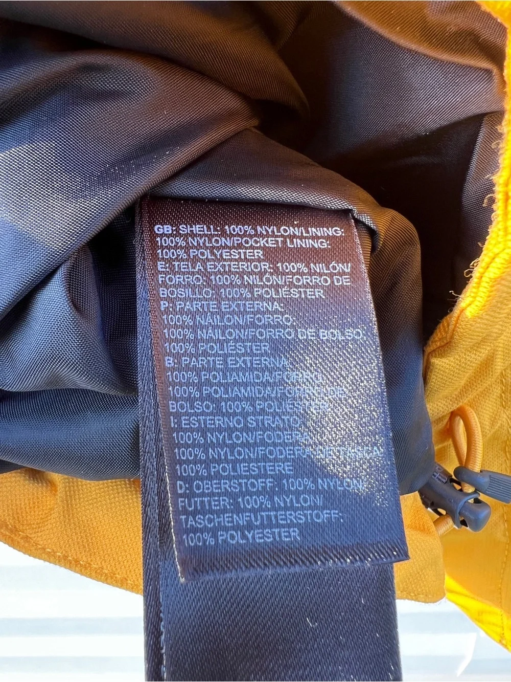 CLEAN The North Face size XL Mens Varius 2010 Yellow Jacket